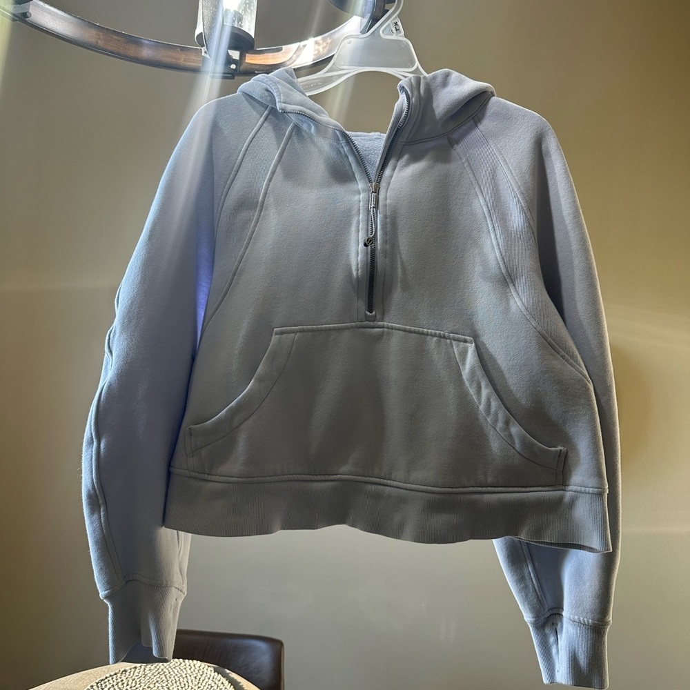 Lululemon women’s scuba oversized half-zip hoodie Medium/Large